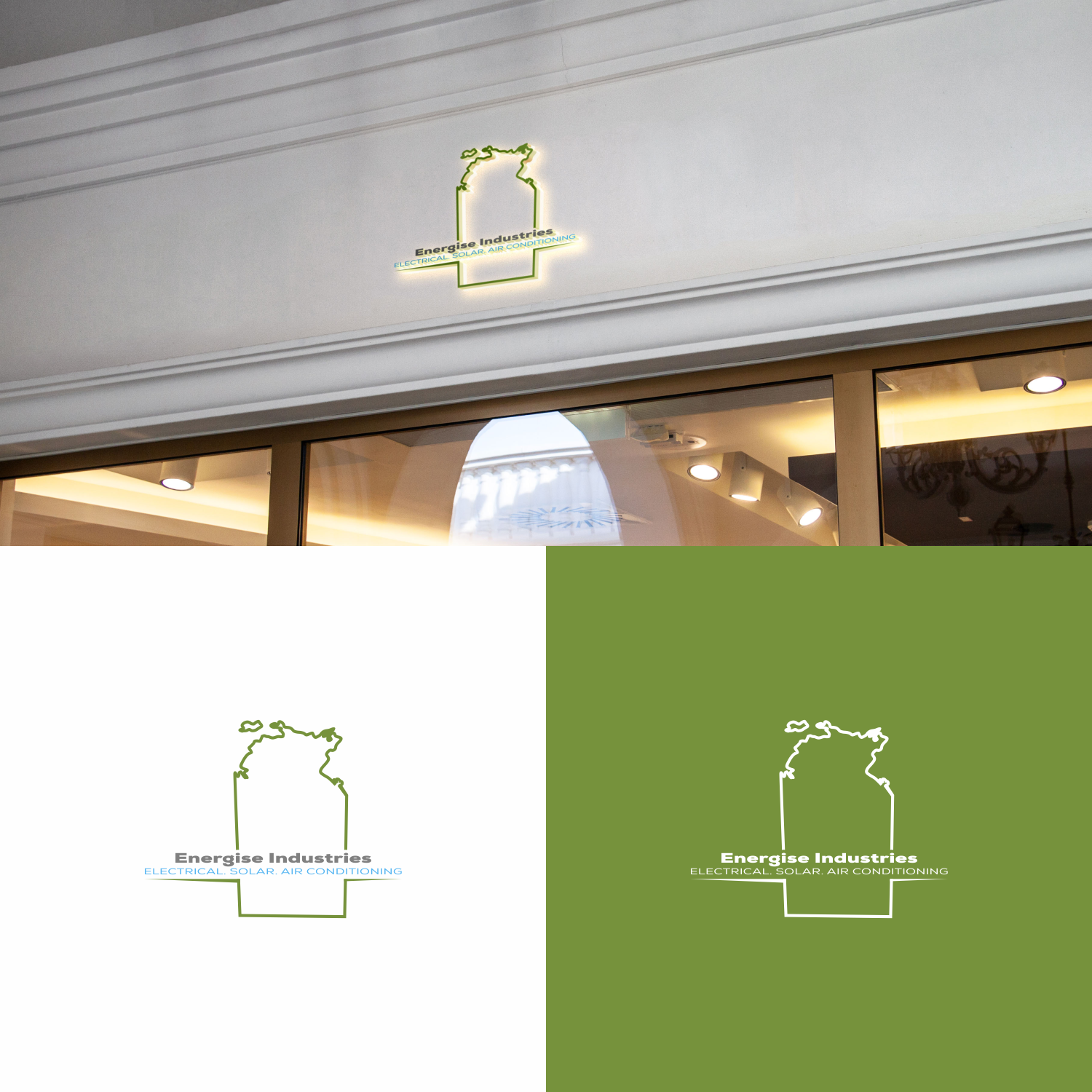 Logo Design by galang1996 2 for Top End Air Conditioning | Design #21773691