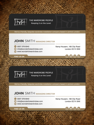 The Wardrobe People | Business Card Design by Sandaruwan