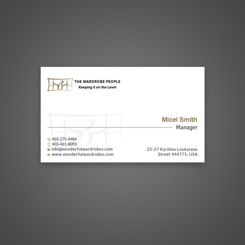 Diseño de Tarjeta de Presentación por Uttom 2 para este proyecto | Diseño #21795993