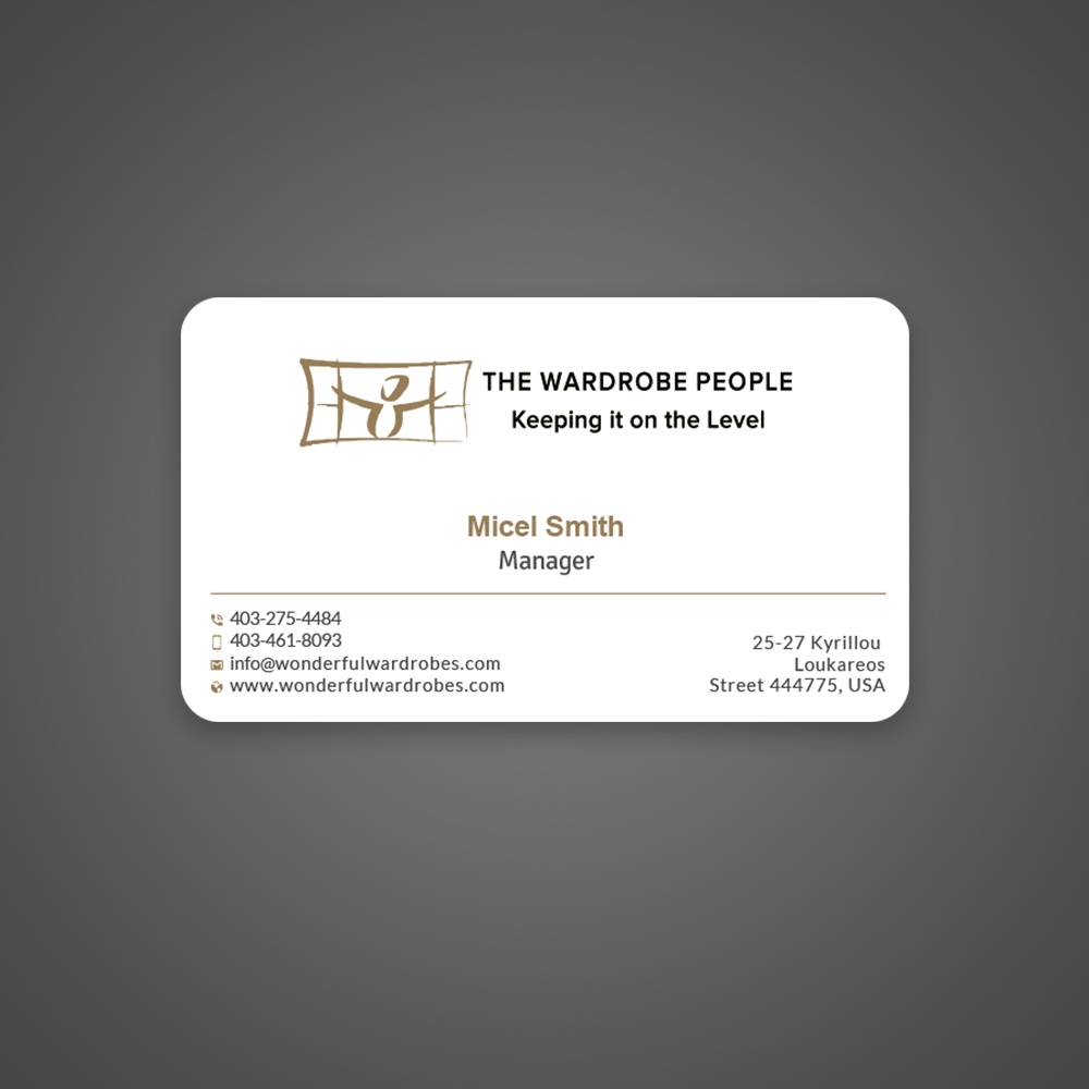 Business Card Design by Uttom 2 for this project | Design #21796000