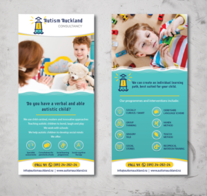 DL size flyer for  Autism Consultancy website  | Diseño de Flyer por alex989