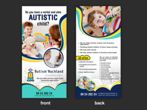 DL size flyer for  Autism Consultancy website  | Flyer Design by n214008