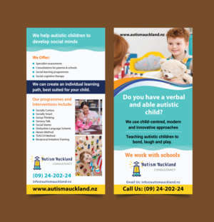 DL size flyer for  Autism Consultancy website  | Diseño de Flyer por meet007