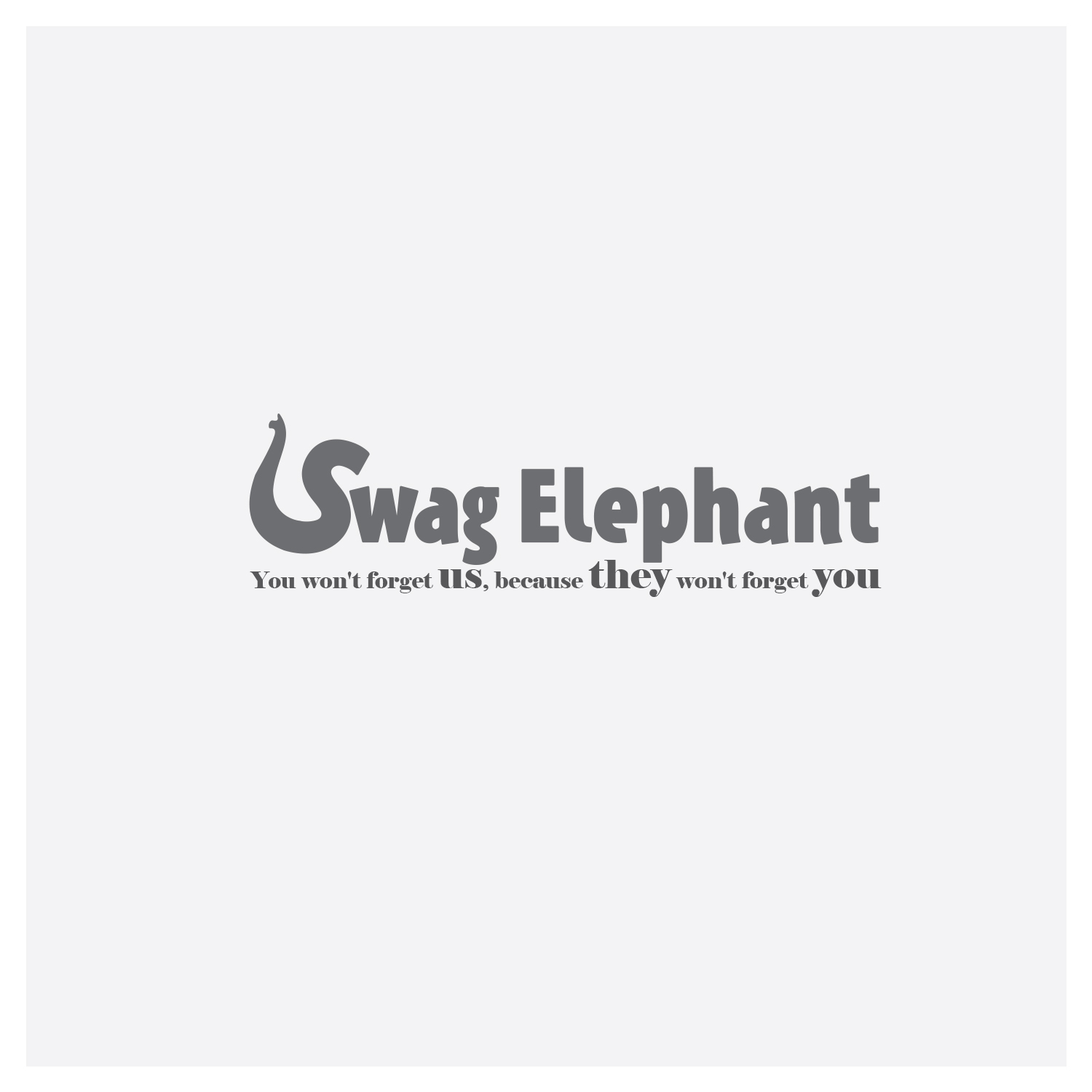 Logo-Design von ColorDrops für SWAG Elephant | Design #21778392
