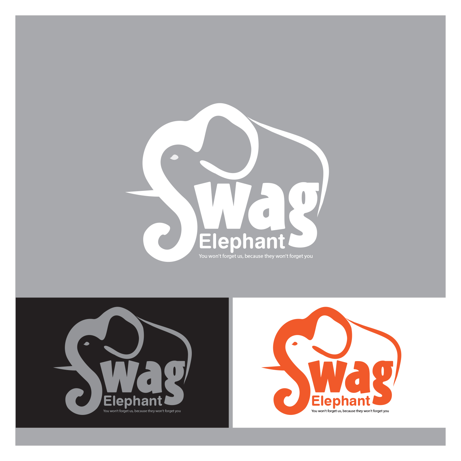 Logo Design by ColorDrops for SWAG Elephant | Design #21828536