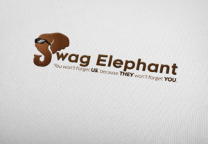 Swag Elephant   (Add Tag line: You won't forget us, because they won't forget you.) | Logo Design by Roger B.