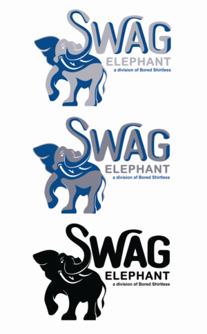 Logo Design by Susilaningsih 2 for SWAG Elephant | Design #21823087