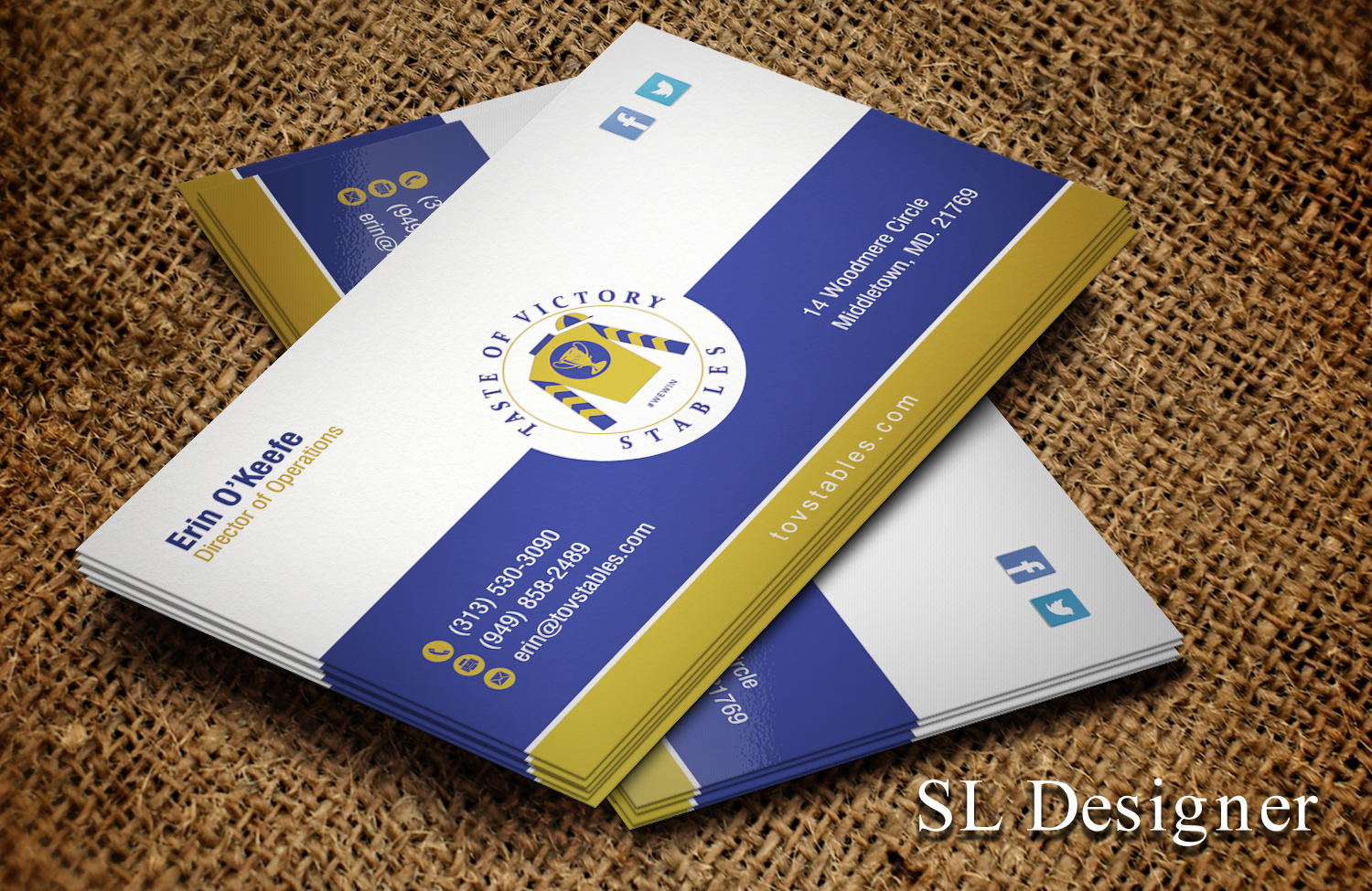 Business Card Design by SL Designer for FiberCablesDirect.com | Design #21776248