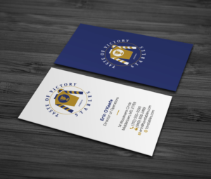Taste of Victory Stables Business Cards with logo | Business Card Design by MDesign