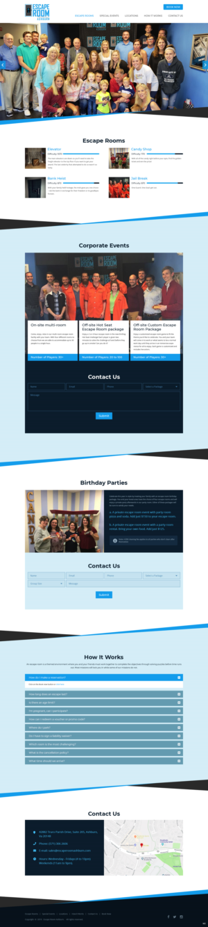 Web-Design von pb für Escape Room Ashburn | Design: #21782473