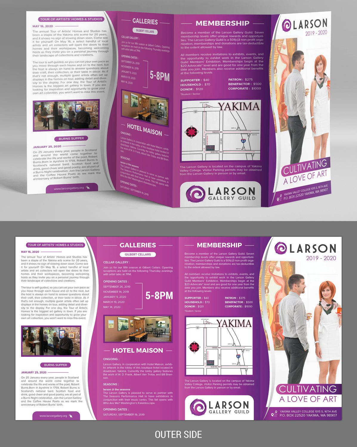 Flyer Design by SAI DESIGNS for Larson Gallery | Design #21814049
