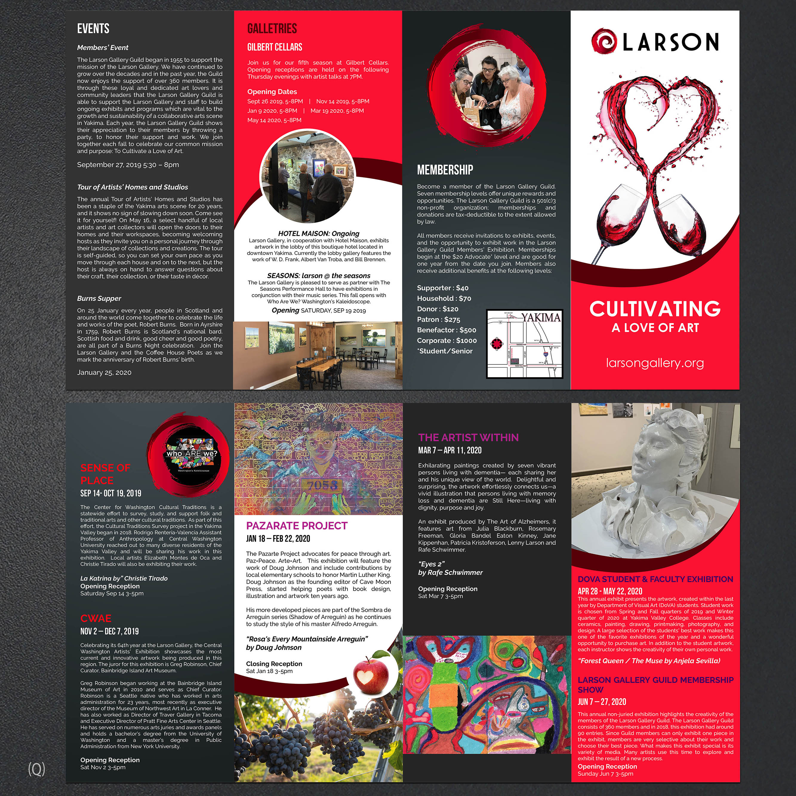 Flyer Design by Designanddevelopment for Larson Gallery | Design: #21834715