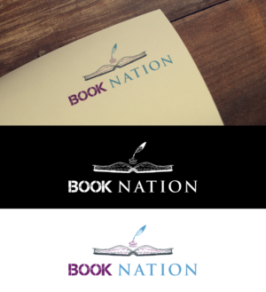 Book Nation | Diseño de Logo por siti MWDesign