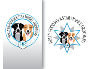 Logo Design by Wonderful design for Hollywood Rockstar Mobile Grooming | Design #21803769