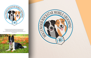 Logo-Design von Wonderful design für Hollywood Rockstar Mobile Grooming | Design: #21803772
