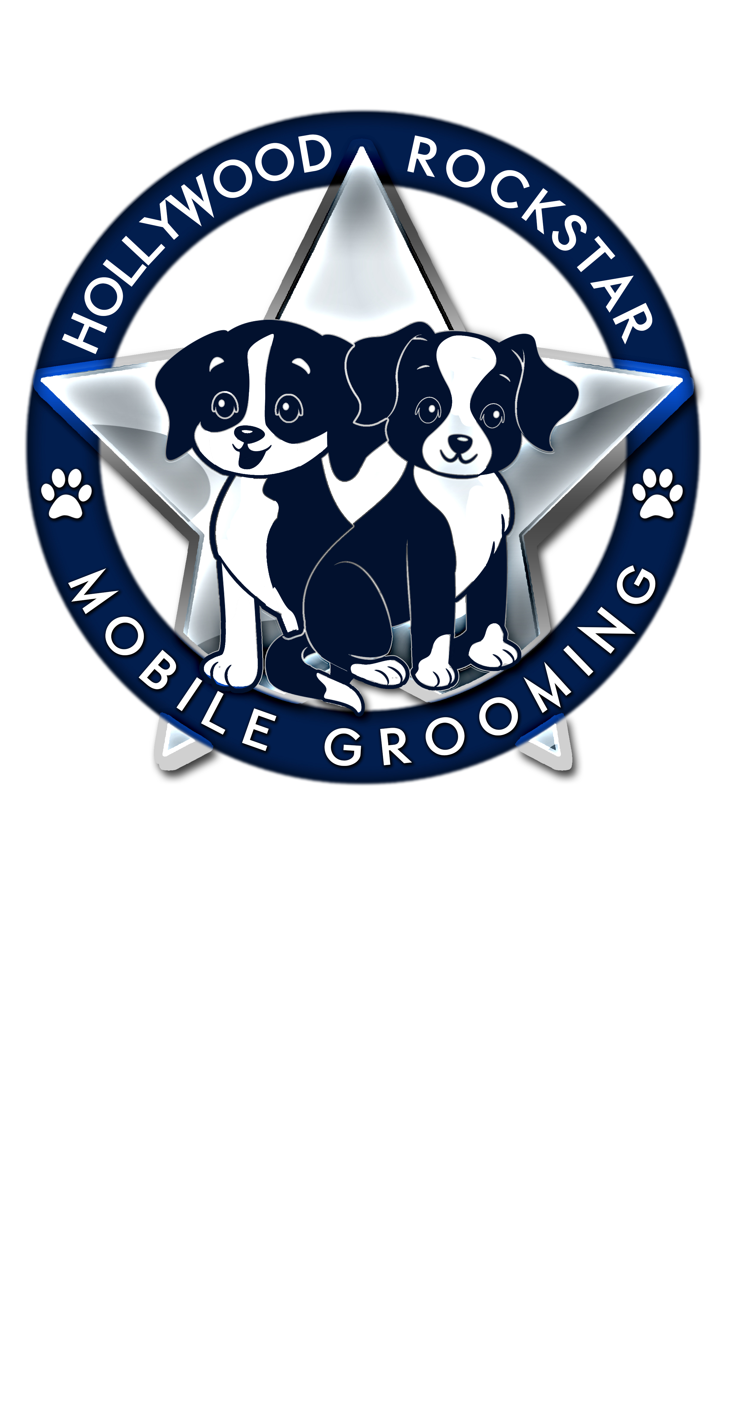 Logo Design by Jhei for Hollywood Rockstar Mobile Grooming | Design #21800516