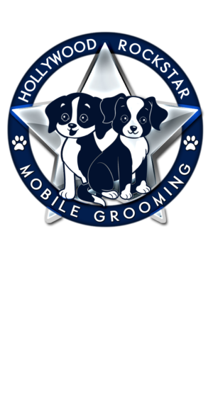 Logo Design by Jhei for Hollywood Rockstar Mobile Grooming | Design: #21800516