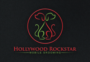 Logo Design by JAFRIN for Hollywood Rockstar Mobile Grooming | Design: #21794372