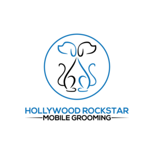 Logo-Design von JAFRIN für Hollywood Rockstar Mobile Grooming | Design: #21834603