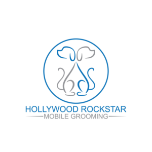 Logo Design by JAFRIN for Hollywood Rockstar Mobile Grooming | Design: #21834984