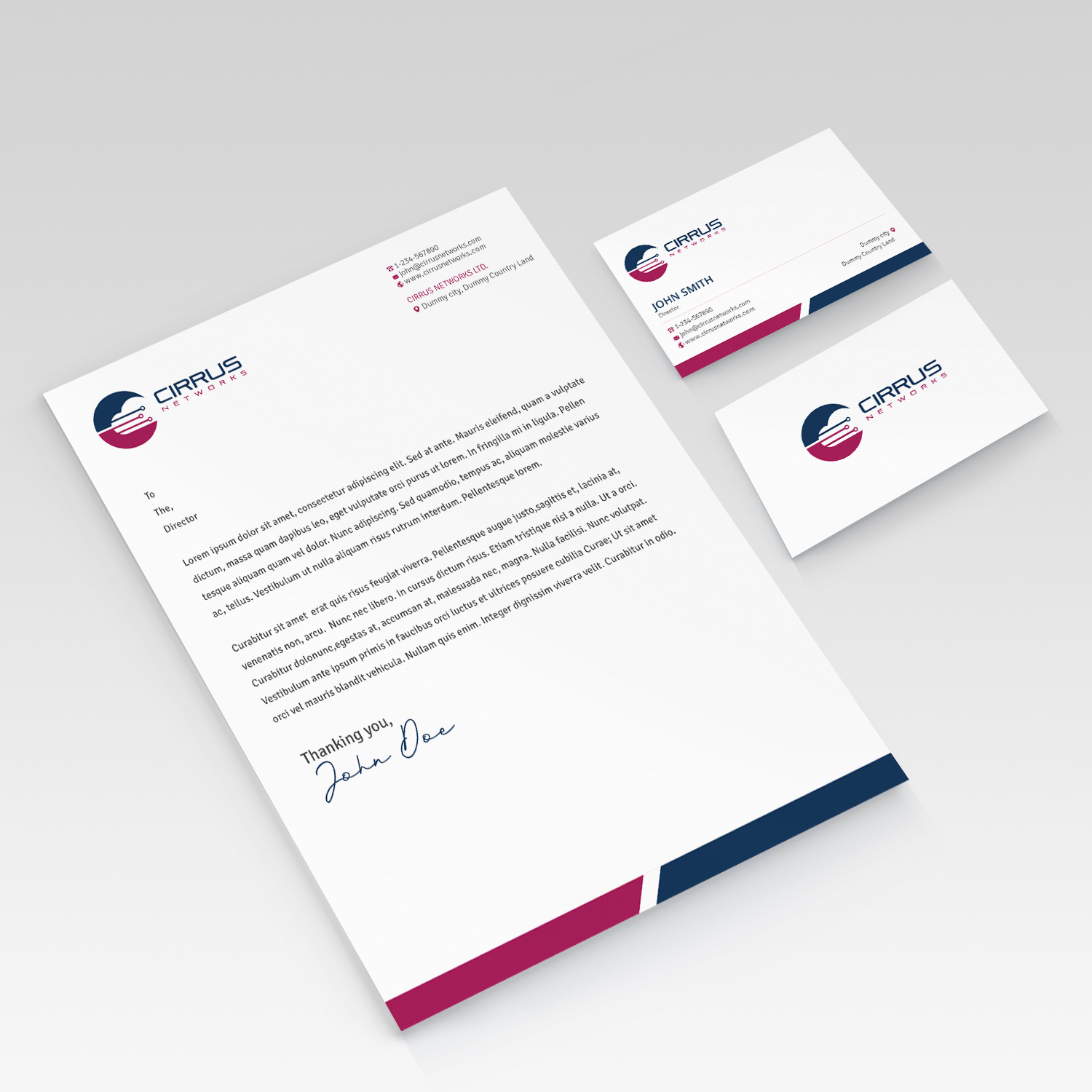 Stationery Design by Creative Jiniya for this project | Design #21779182