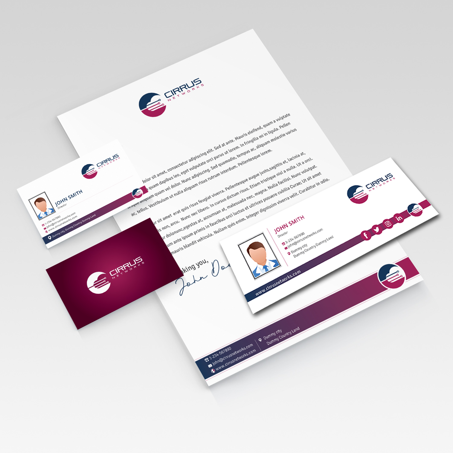 Schreibwaren-Design von Creative Jiniya für dieses Projekt | Design #21784224