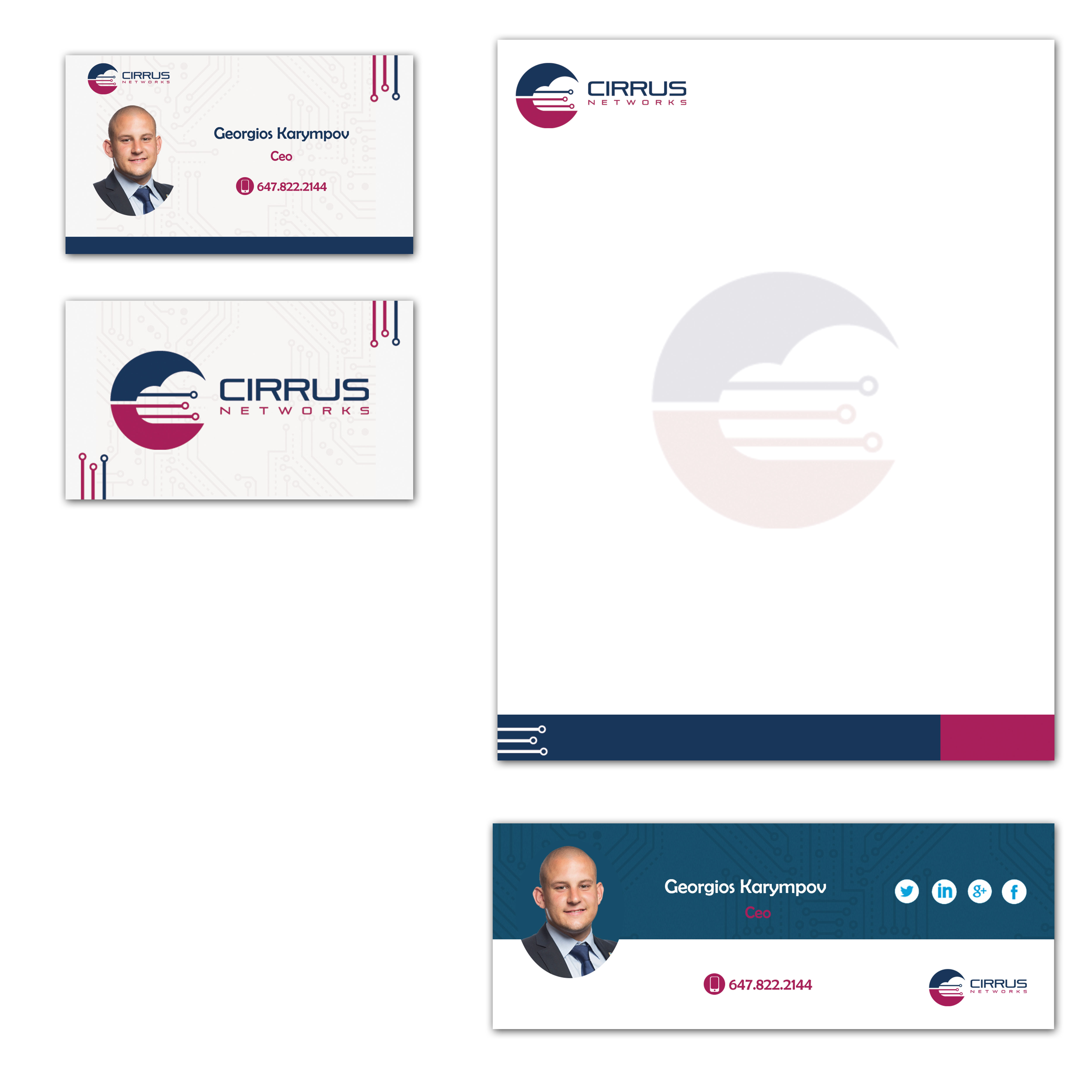 Stationery Design by mahmoud abdelmoniem for this project | Design #21781852