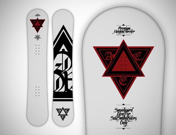 Graphic Design by FFF! for Ace Snowboards s.r.o. | Design #700424