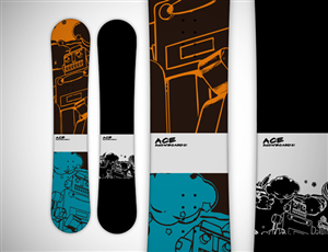 Graphic Design by FFF! for Ace Snowboards s.r.o. | Design: #700790