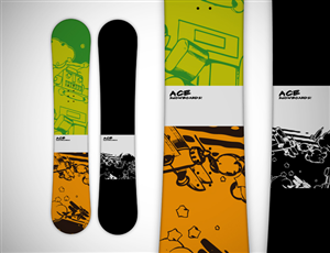 Graphic Design by FFF! for Ace Snowboards s.r.o. | Design: #700791