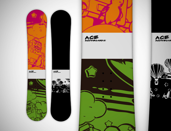 Grafik-Design von FFF! für Ace Snowboards s.r.o. | Design #700792