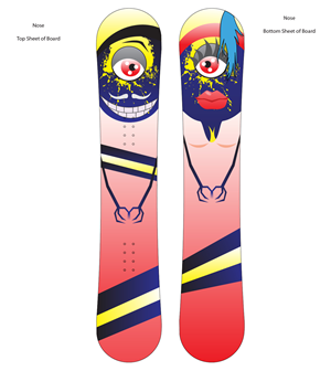 Graphic Design by gigibgm for Ace Snowboards s.r.o. | Design: #704466