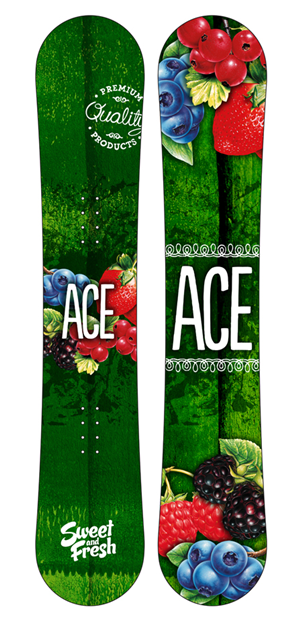 Graphic Design by BF for Ace Snowboards s.r.o. | Design: #701960