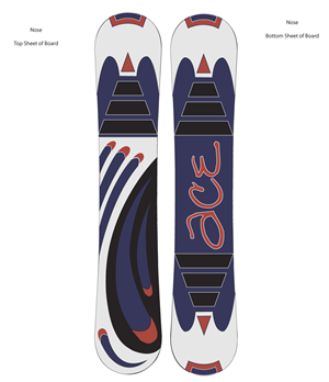 Graphic Design by Dacors for Ace Snowboards s.r.o. | Design: #710655