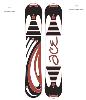 Graphic Design by Dacors for Ace Snowboards s.r.o. | Design: #710663