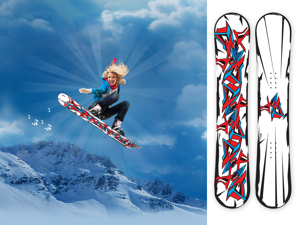 Graphic Design by AbdulRafay for Ace Snowboards s.r.o. | Design #709059