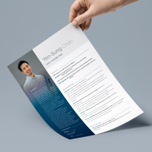 Resume for higher management position in a mechanical/consultant industries application* | Design de CV par banedsgn