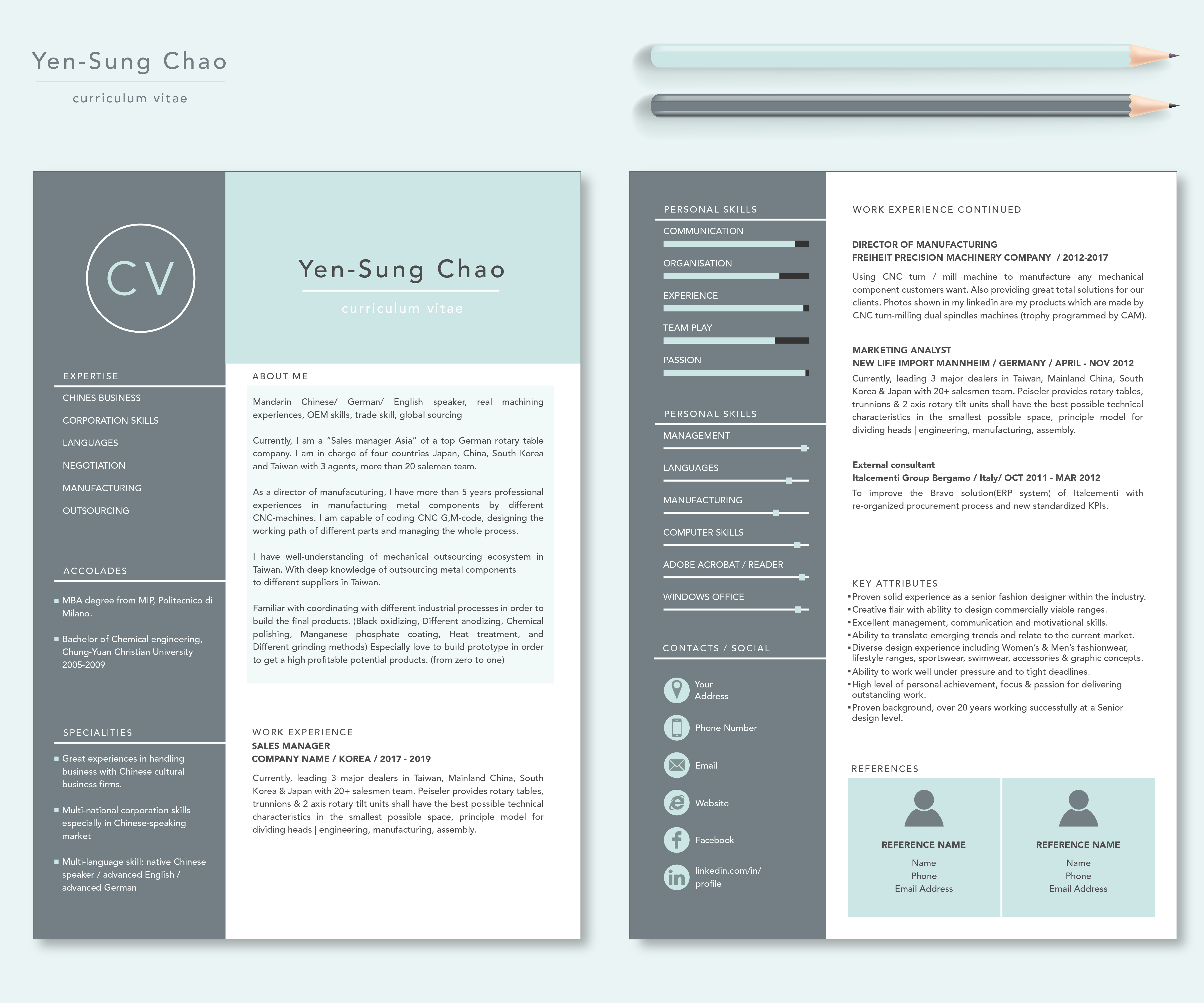 Design de CV par Charmaine Love pour ce projet | Design #21952658