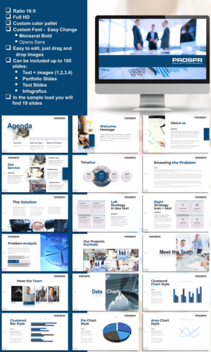 PROSPR Business Presentation Powerpoint  | Diseño de PowerPoint por joseborgesbarboza 2