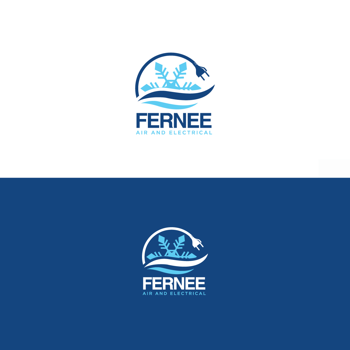 Logo Design by brand maker for Fernee Air and Electrical | Design #21789062