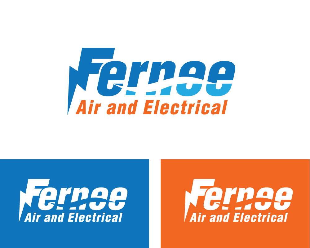 Logo Design by A S design @ for Fernee Air and Electrical | Design #21799878