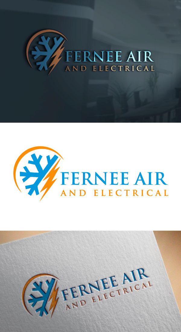 Logo Design by NEOTERIC for Fernee Air and Electrical | Design #21794870