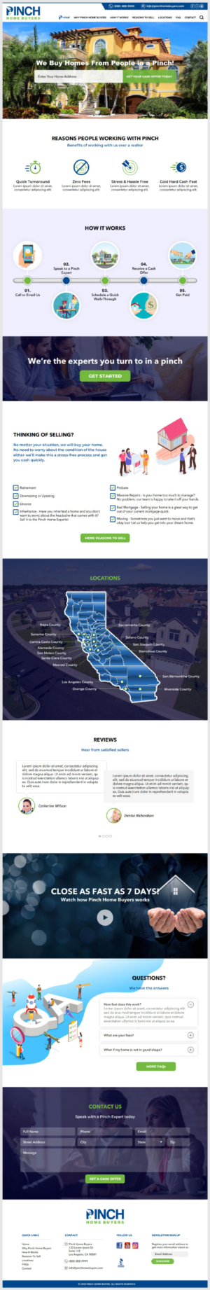 Web Design by -Marc- for this project | Design: #21793350
