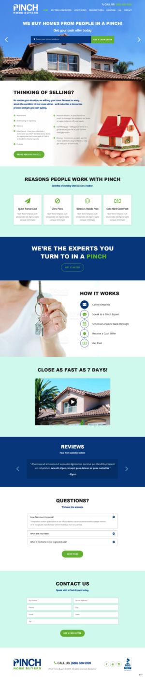 Web Design by pb for this project | Design: #21792150