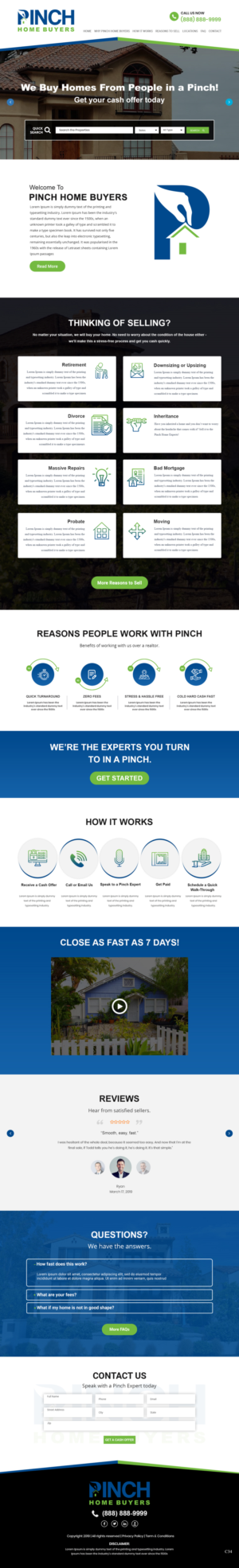 Web Design by pb for this project | Design: #21792164