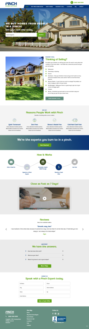 Web Design by pb for this project | Design: #21792169