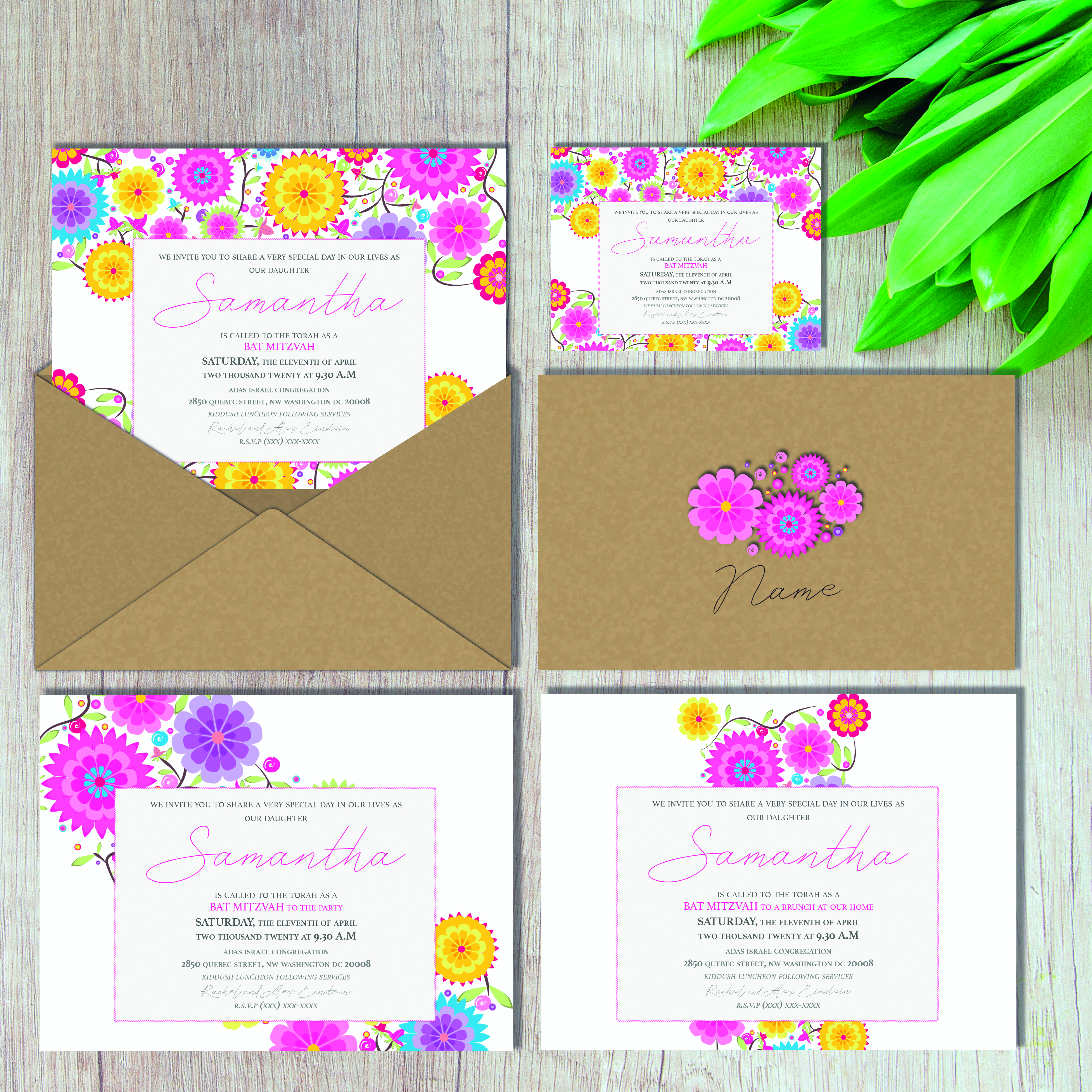 Stationery Design by Justine Chaussin--Terrillon for this project | Design #21837615
