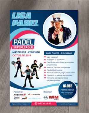 Company that organizes sports leagues needs a poster for one of those leagues | Flyer-Design von alex989
