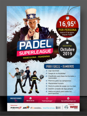 Company that organizes sports leagues needs a poster for one of those leagues | Flyer Design by SAI DESIGNS