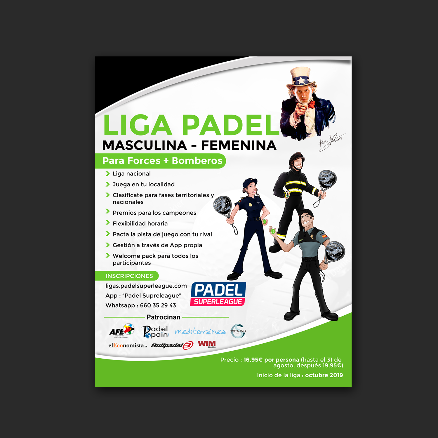 Flyer Design by Schöpfer for WANT IT MORE S.L. | Design #21798168